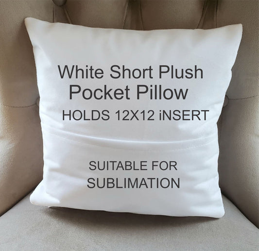 Soft Linen Pillow Cover/ Sublimation Pillow Cover/ Creamy Color/  Sublimation Blanks/ Pillow Cover for Sublimation/ Holds 12x12 Insert